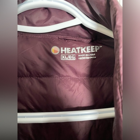 Women’s puffer coat. Heatkeep brand Size XL  VGUC - Picture 3 of 4
